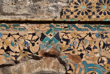 Chella necropolis, medersa, detail of the door